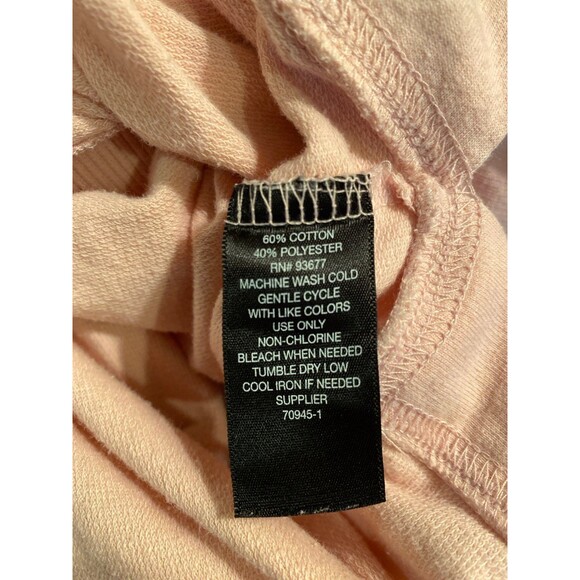 Xersion Women's Pullover Sweatshirt Size Small Long Sleeve Top Soft Pink Pocket - Picture 10 of 12